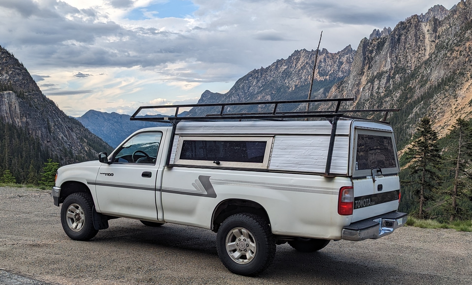 At Washington pass, final test drive before selling.